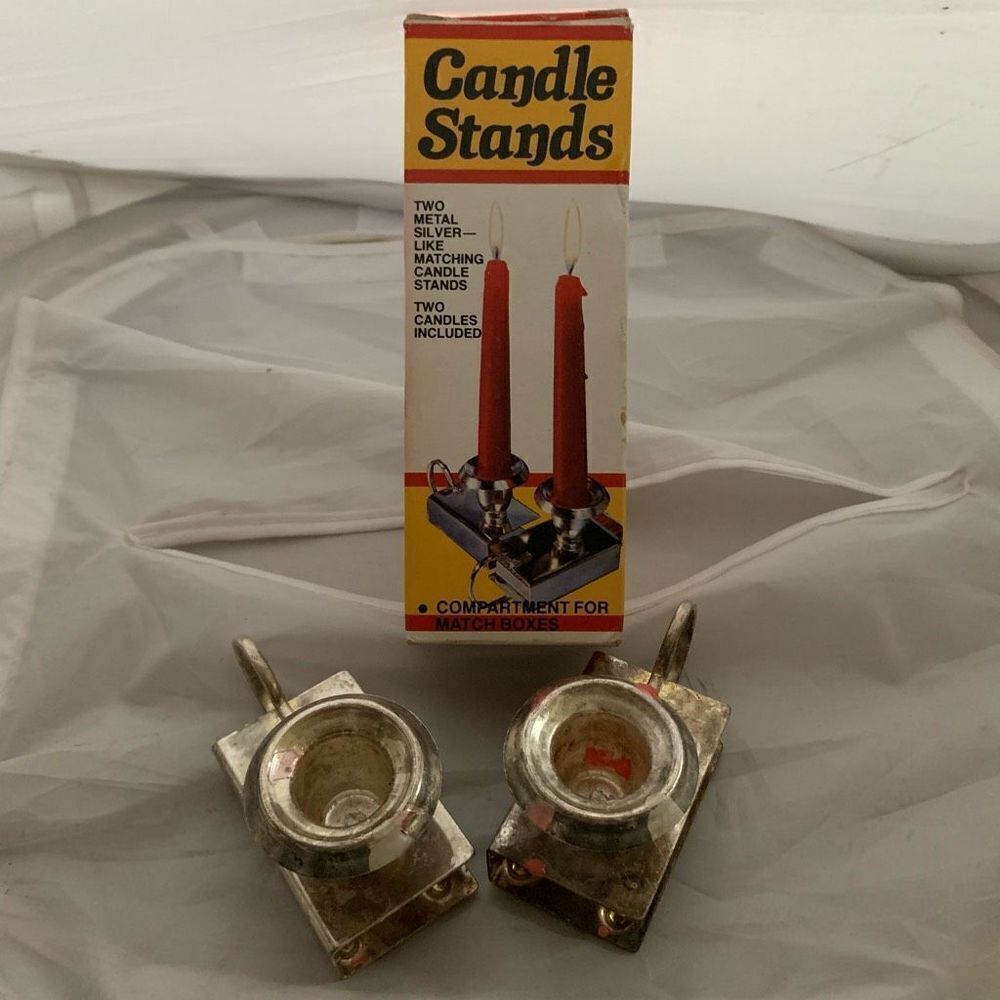 GIFTCO 1982 Metal Candle Stands